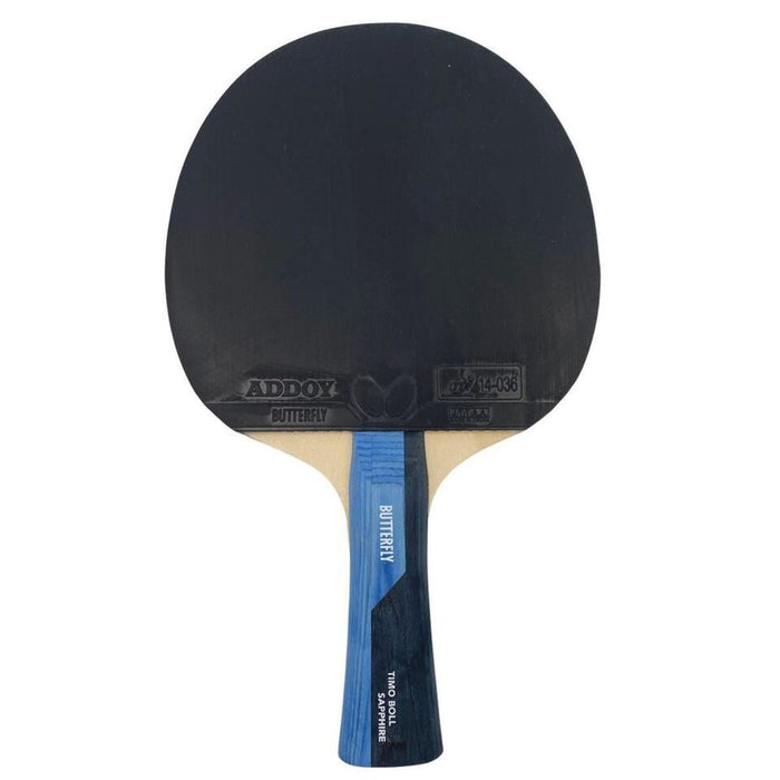 Butterfly Table Tennis Bat Timo Boll Sapphire Addoy 1.7mm Rubber 5 Ply Blade