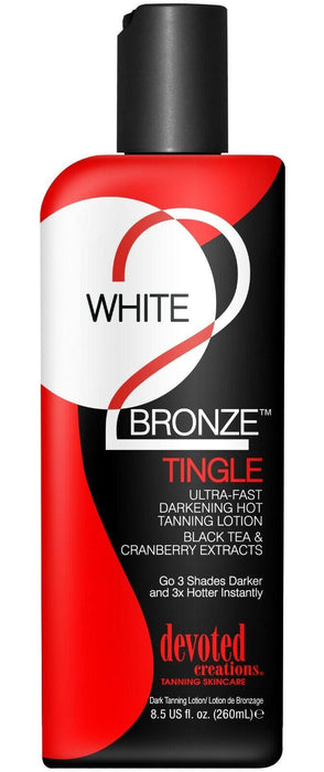Devoted Creations White 2 Black Bronzing Tanning Lotion