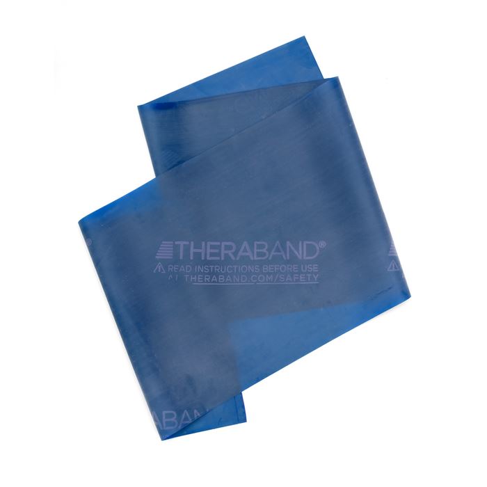 THERABAND Extra Heavy 50 Yard Latex Resistance Bands ForPhysio, Rehab & Strength - Blue