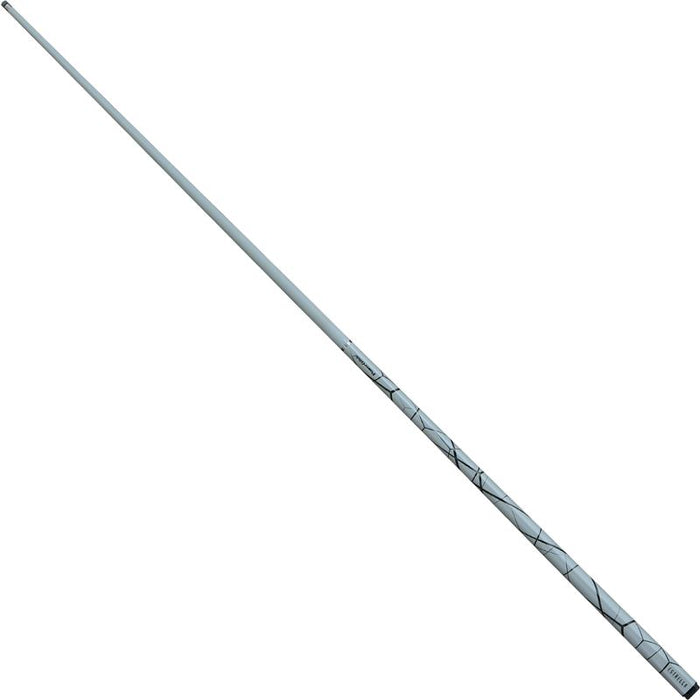 Powerglide  Estrella Snooker Cue Fibreglass Composite 2 Piece 57" 10mm Tip - Gray