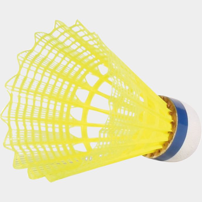 Victor Nylon 2000 Gold Badminton Shuttlecock Medium Speed - White