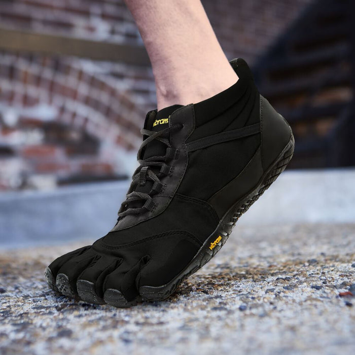 Vibram V - TREK INSULATED Mens Five Fingers Barefoot Feel Trainers - BlackVibram