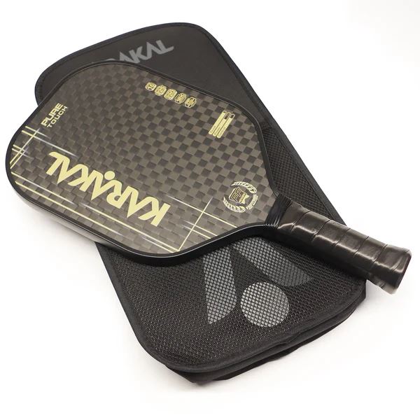 Karakal Pure Touch Pickleball Paddle 225g 12K Carbon PP Honeycomb Core