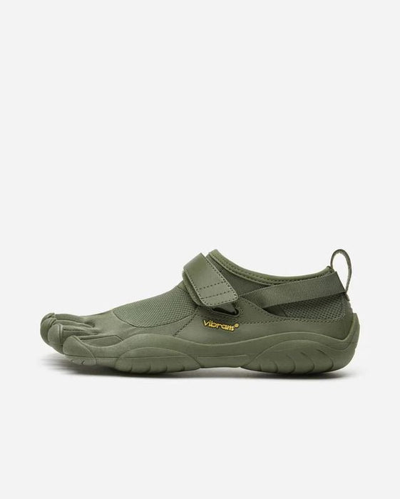 Vibram KSO VINTAGE Mens Five Fingers Shoes Barefoot Feel Footwear - Military GreenFITNESS360