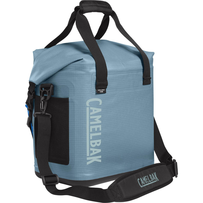 CamelBak ChillBak 18L Cube Soft Cooler with 3L Fusion Group Reservoir Waterproof Roll-Top Closure Cooler Bag