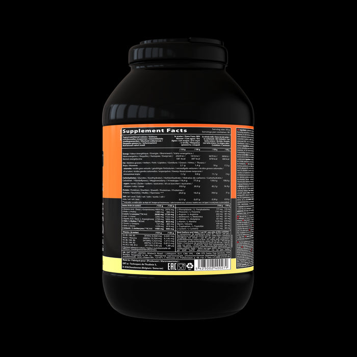 QNT 3000 Muscle Mass Protein Powder Weight Gain Formula 1.3kg - Banana