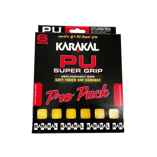 6x Karakal Racquet Grip Replacement Enhanced Control Optimal Comfort TapeKarakal