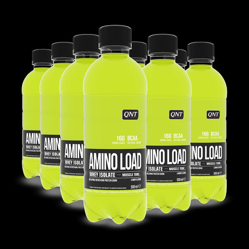 QNT Amino Load Acid Drink With BCAA Whey Isolate 24 x 500ml BottlesQNT