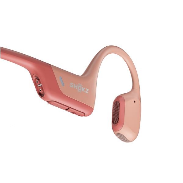 Shokz OpenRun Pro Headphones Open Ear Bone Conduction Wireless Headsets PinkAfterShokz