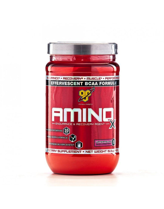 BSN Amino X BCAA Powder Performance Endurance And Muscle Recovery Agent - 435g-Blue Raz