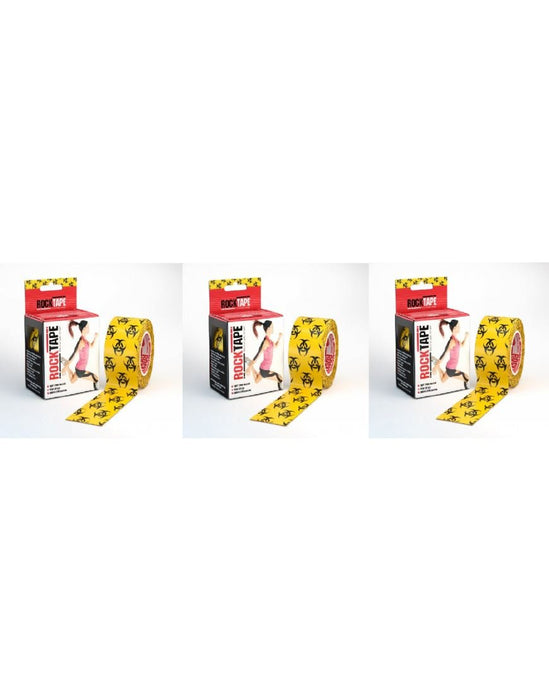 Rocktape Strong Adhesive Kinesiology Tape Patterned Roll - Union Jack x 3RockTape