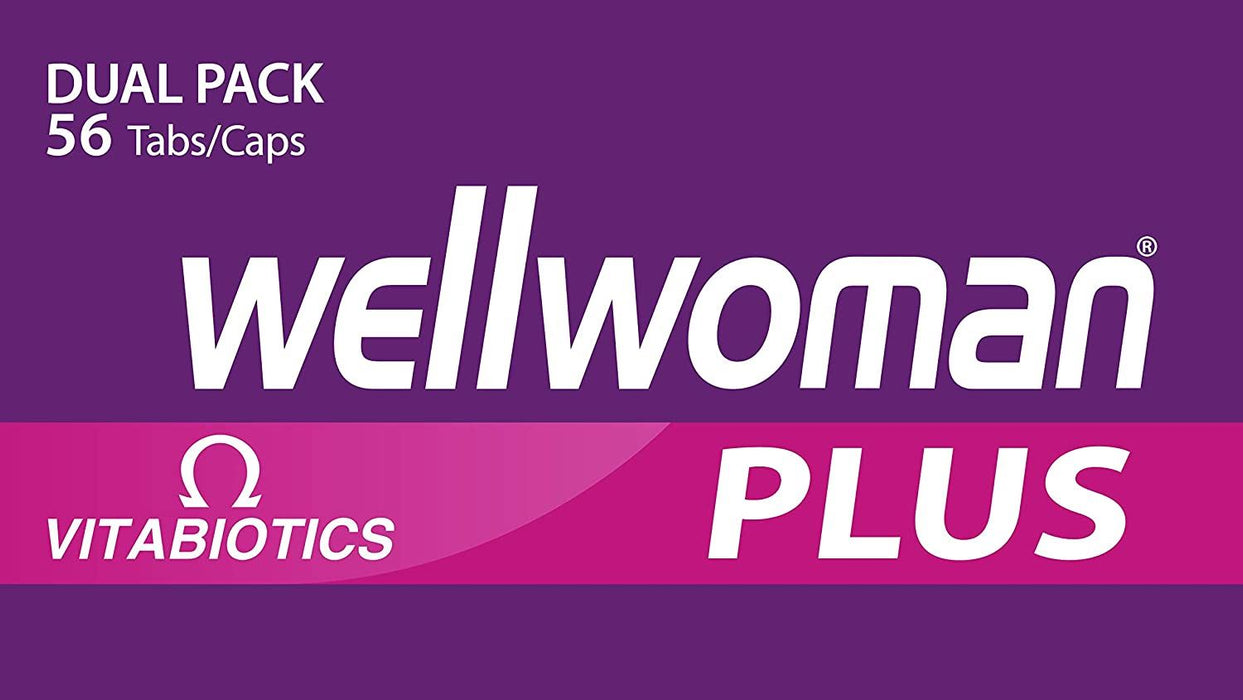 Vitabiotics Wellwoman 56 Tablets/Capsules Omega 3,6,9 Formula - 3 Packs for 2