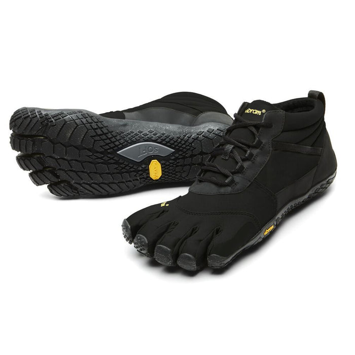 Vibram V-TREK INSULATED Mens Five Fingers Barefoot Feel Trainers - Black
