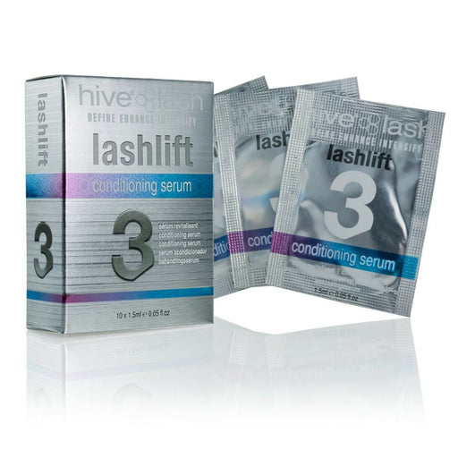 Hive Of Beauty Lashlift 1, 2 or 3 Eyelash Dual Treatment Sachets 10 x1.5ml EachHive