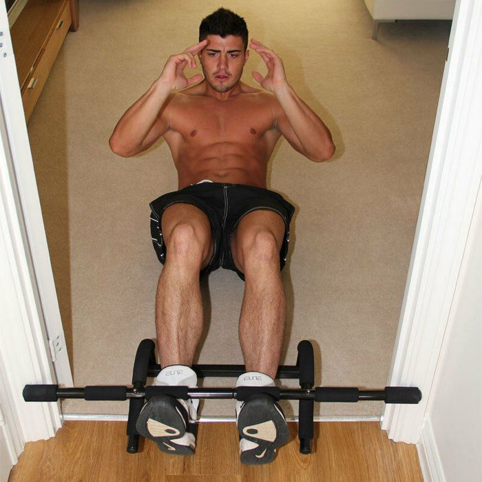 Fitness Mad Strength FPULLUP Doorway Universal Training Bar Pull Up & Push Up