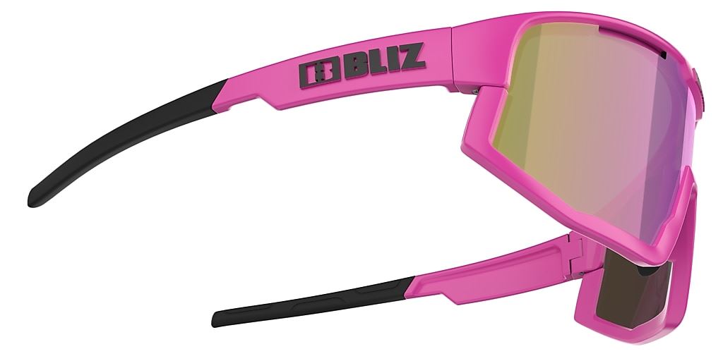 Bliz Vision Sunglasses Cycling Sports Shades Pink Frame Purple lens