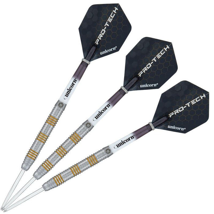 Unicorn Pro-Tech Style 3 Steel Tip Darts – 90% Tungsten 21/23/25g