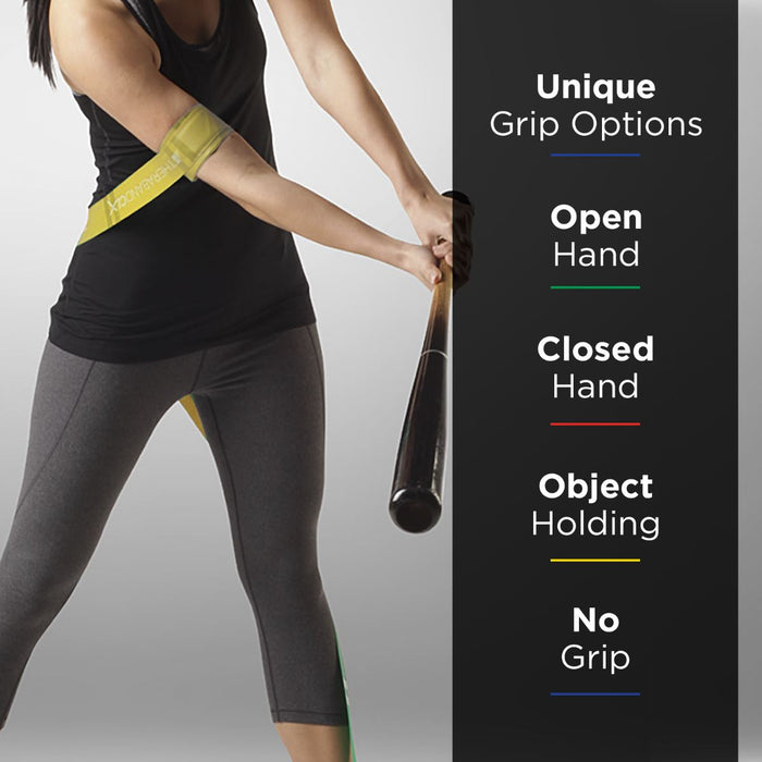 TheraBand CLX Consecutive Loops 2M Resistance Bands Strength & Rehab ( Yellow ) Light