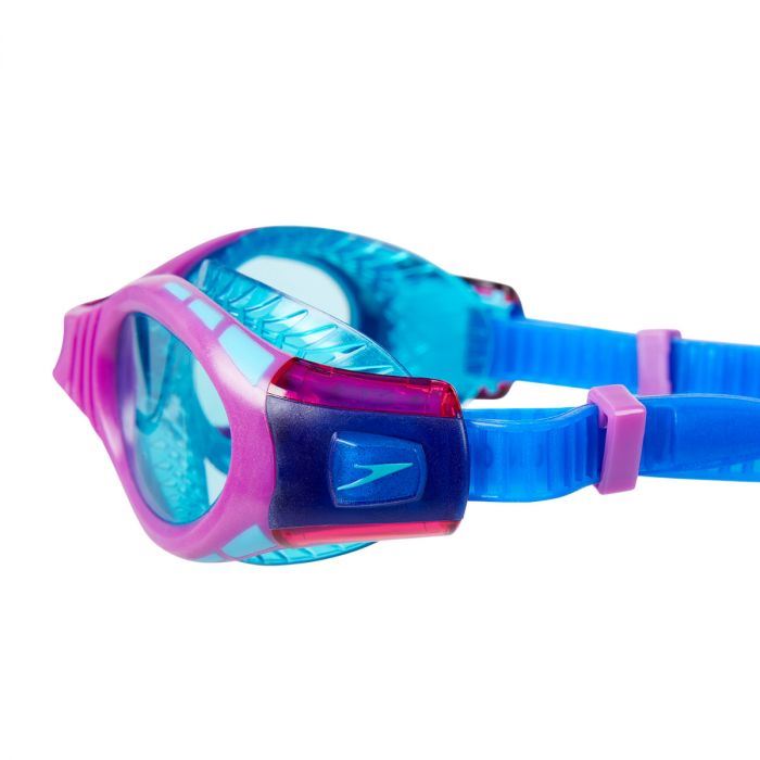 Speedo Futura Biofuse Flexiseal Junior Swimming Goggles Cushioned Fit - Purple