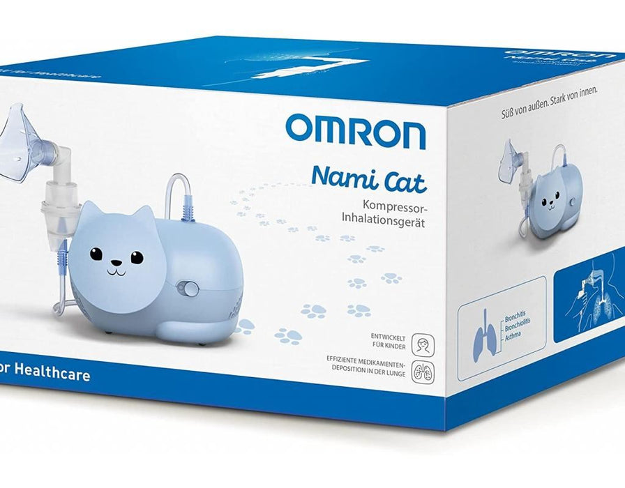 Omron Compressor Nebuliser Machine Compact Inhaler for Kids Adults Use with KitsOmron