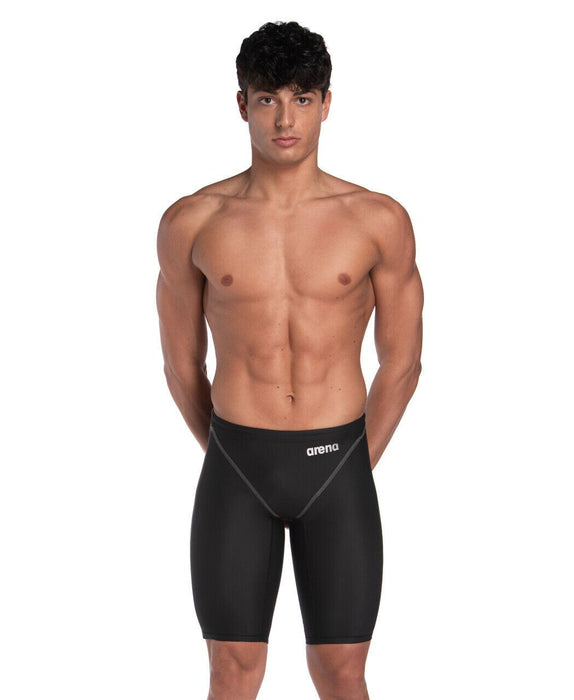 Mens Arena Swimming Jammers Powerskin Plain Quick Dry Beach Swimwear -Black