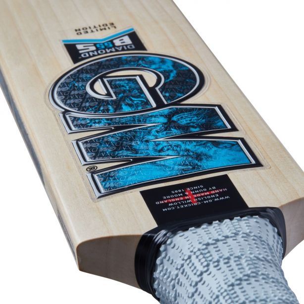 Gunn & Moore Diamond DXM 404 Cricket Bat Toetek Design English Willow Hex Grip