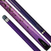 Powerglide  Ignis Snooker Cue 2 Piece 57" Carbon 10mm Tip Smooth Finish - PurplePowerGlide