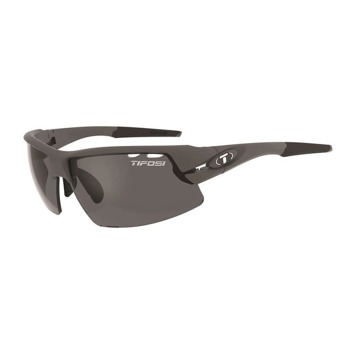Tifosi Crit Sunglasses Polarised Fototec Matte Gunmetal Smoke Lens