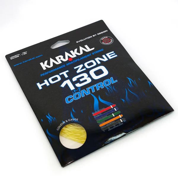 Karakal Hot Zone Control 130 Racket String Spin & Precision 12M