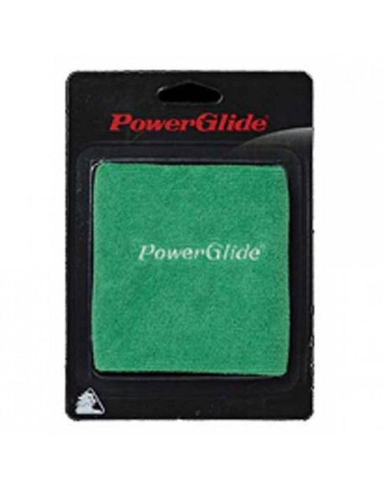Powerglide Snooker & Pool Cue Small Green Baize Towel Cloth - Soft Absorbent