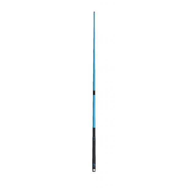 Powerglide  Quanta Pool Cue 2 Piece 57" Carbon Fibre Composite 10mm Tip - Blue