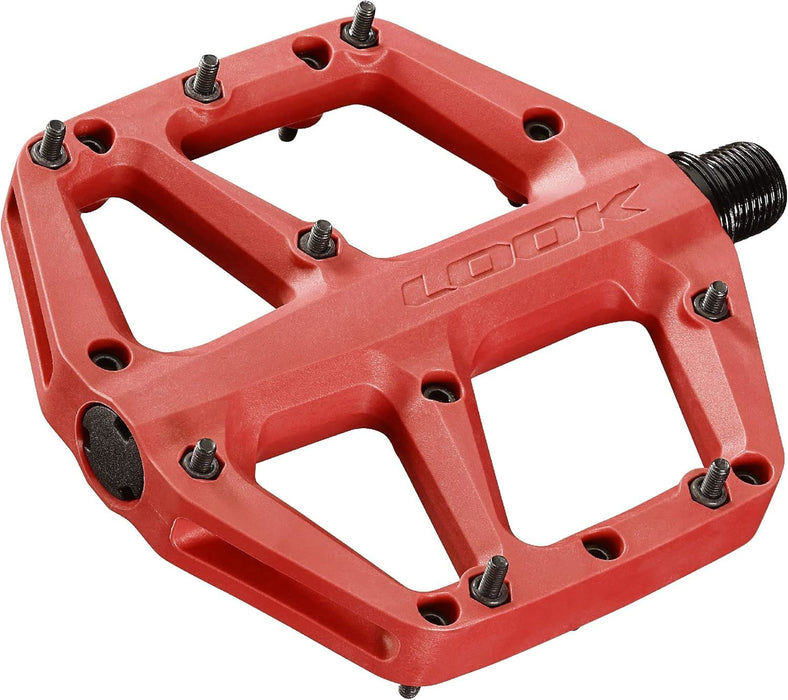 LOOK Trail Fusion Bike Pedals Lightweight Composite Flat With 8 Pinks