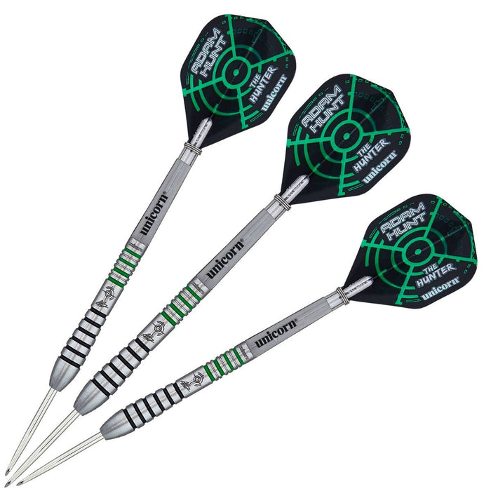 Unicorn Darts Contender Adam Hunt 90% Tungsten 23g Steel Tip Darts Set