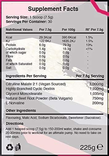 Warrior Pre Workout Pump Supplements Nitric Oxide Muscle Grow Booster Cola Cube