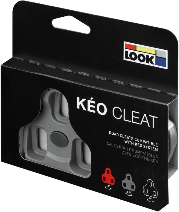 LOOK Keo Grip Cleats Road Bike Clipless Pedal Cleats Anti-Slip Design - Grey
