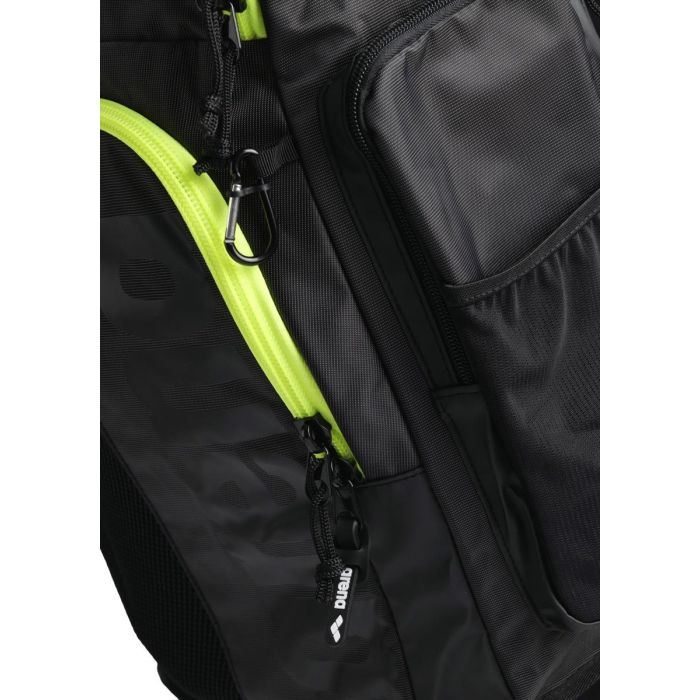 ARENA SPIKY III BACKPACK 45 SMOKE-NEON YELLOW
