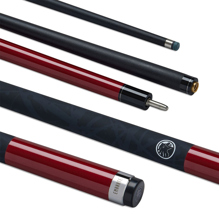 PowerGlide Emanate Pool Cue Composite Carbon Fibre 10mm Tip