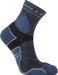 Hilly Trail Anklet Socks Mid Cushion Sports Running Marine/Navy - 3 Pairs for 2Hilly