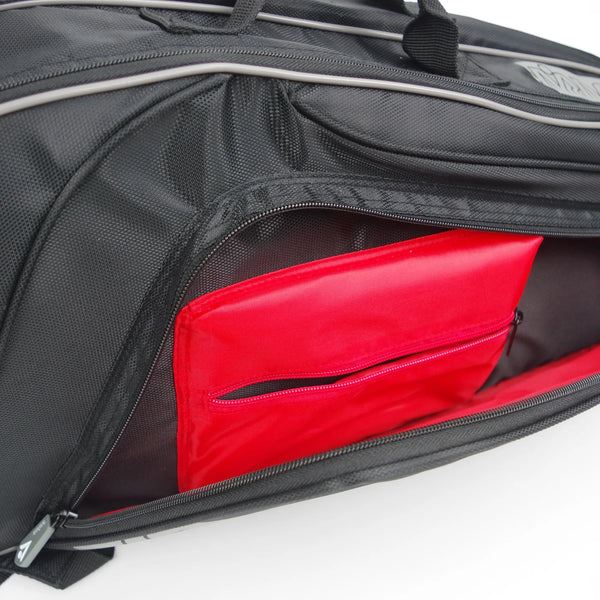 Karakal Pro Tour Match 2.2 Racket Bag - Durable Multi-Racket Storage - Grey