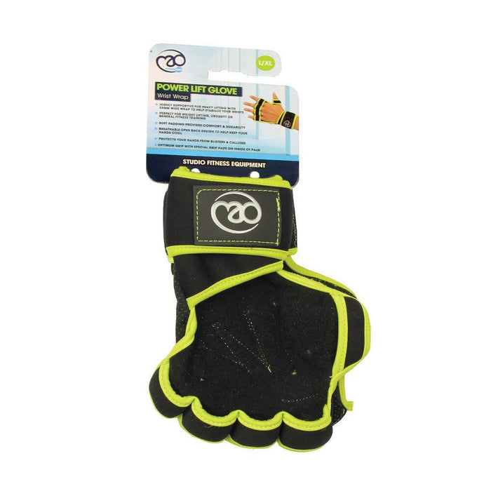 Fitness Mad Strength FGLOVELIFT Power Lift Gloves Supportive For Heavy Lifting