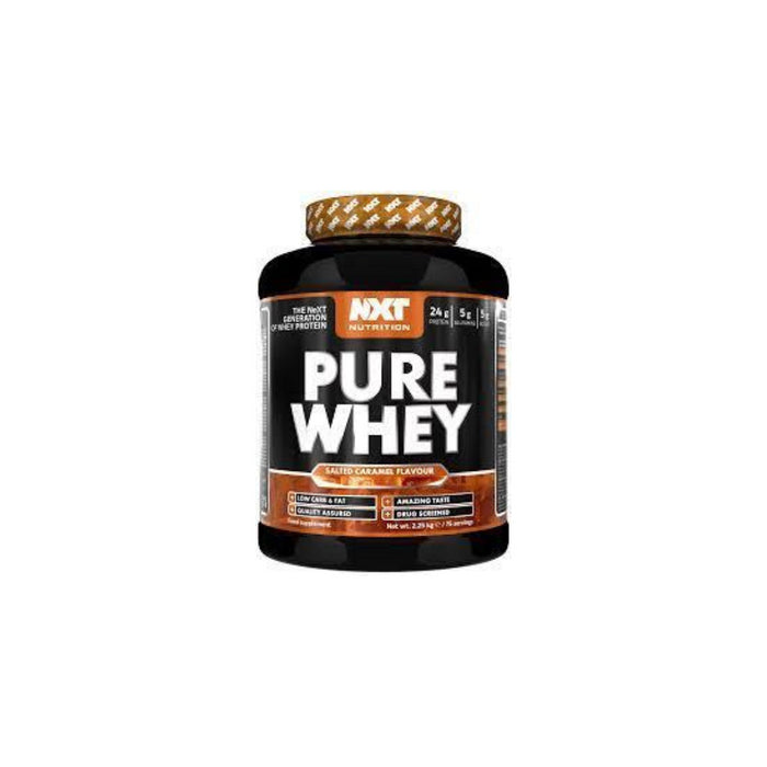 NXT NUTRITION PURE WHEY POWDER - LOW FAT - MUSCLE BUILDING - 2.25KG
