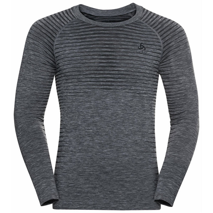 Odlo Performance Light Men's Running Top - Crew Neck Long Sleeve
