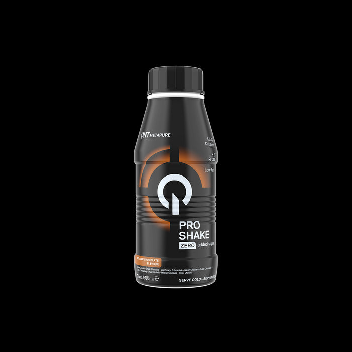 QNT Pro Shake Muscle & Sport Low Carb Protein Drink (Chocolate) 12 X 500ml