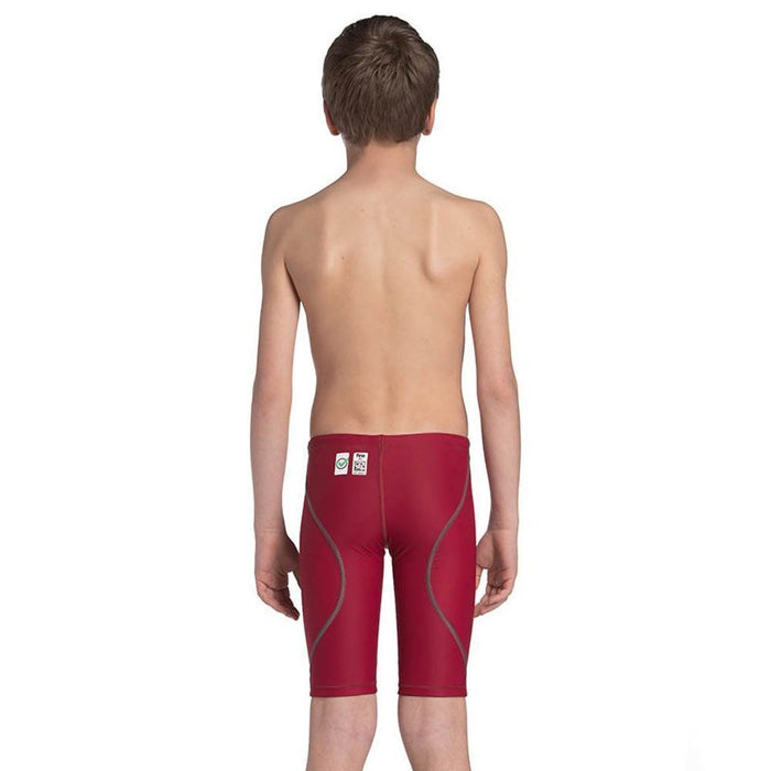 Boys Arena Powerskin Next Jammers Stretch Fit Quick Dry Swim Shorts - Deep Red