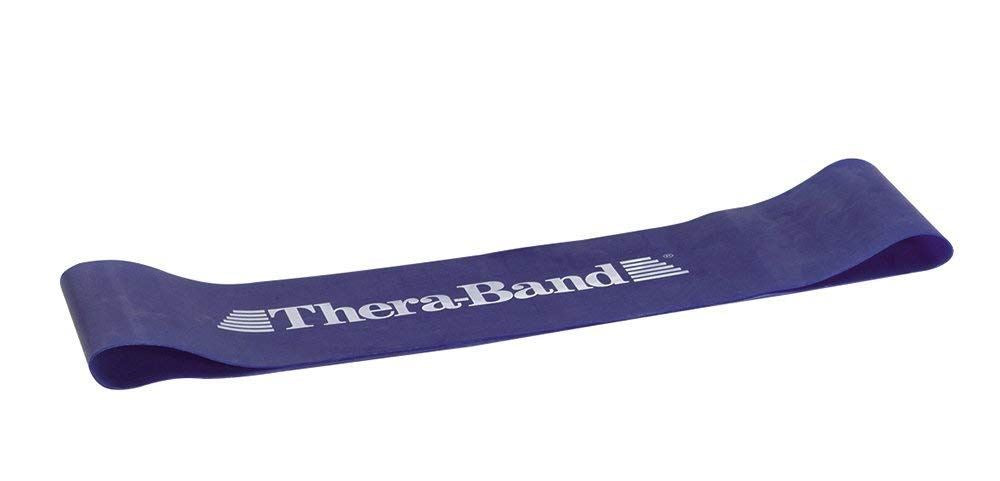 Theraband Resistance Bands Single Pull Up Heavy Duty Traning Workout - Blue 12"