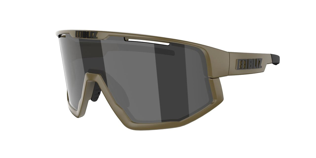 Bliz Vision Sunglasses Cycling Sports Shades Smoke/Silver lens