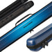 Powerglide Svartur Pool & Snooker 2 Piece Cue Case Foam Interior Accessory PocketsPowerGlide