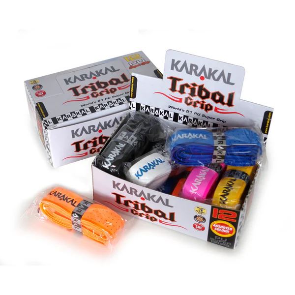 12x Karakal Racquet Grip Replacement Enhanced Control Optimal Comfort TapeKarakal