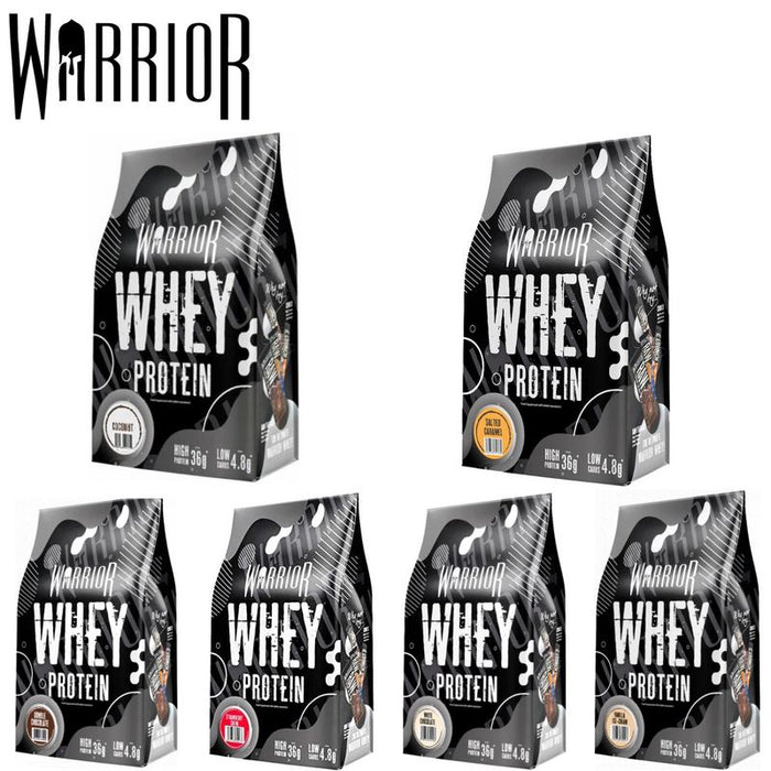 1kg Warrior 100% Whey Protein Powder Muscle Mass Gainer & Diet Nutrition Shake