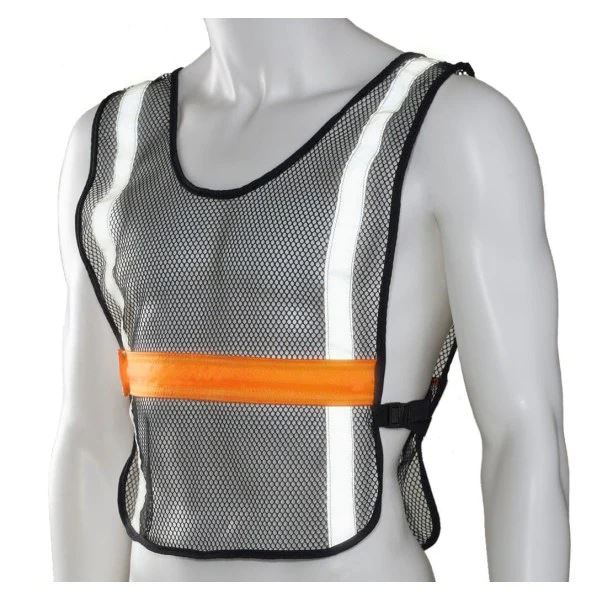 Ultimate Performance LED Running Vest Breathable Mesh Adjustable Clips